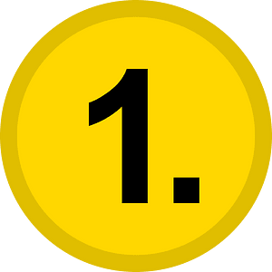 Gold medal icon (+ordinal dot)
