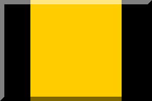600px Black sides HEX-FFCC00 centre