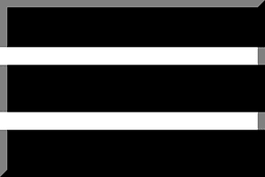 900px Black background White two thin horizontal stripes