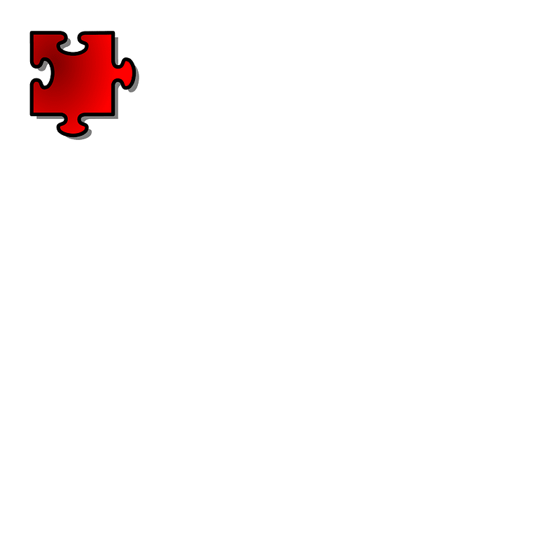 Jigsaw red 10