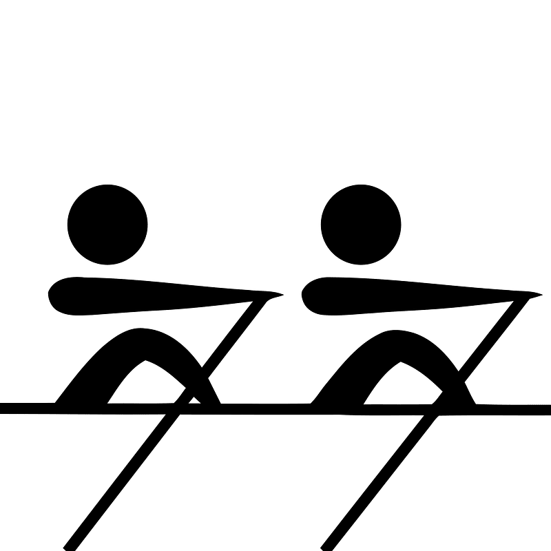 Rowing pictogram flipped