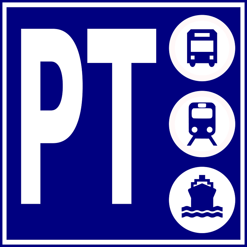 Public transport icon