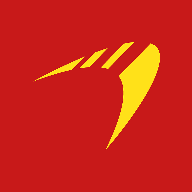 Red and yellow Parabola GNU-Linux logo
