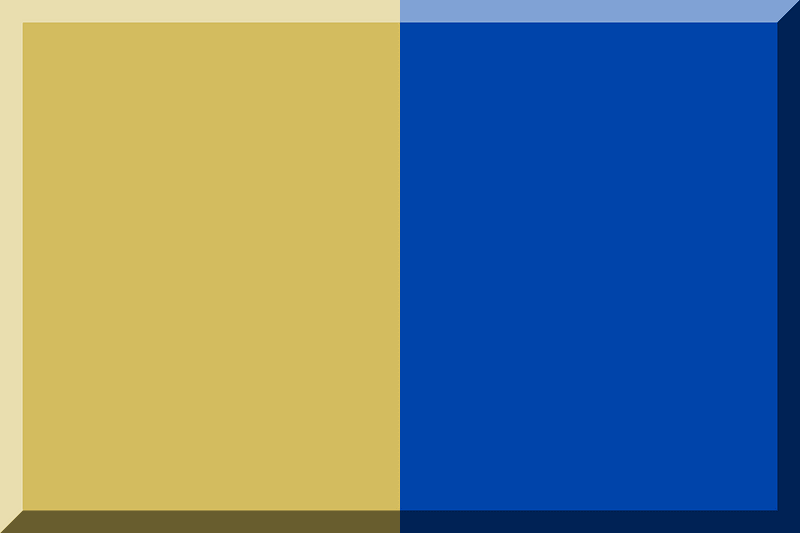 600px bisection vertical HEX-D3BC5F HEX-0044AA