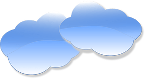 Blue clouds
