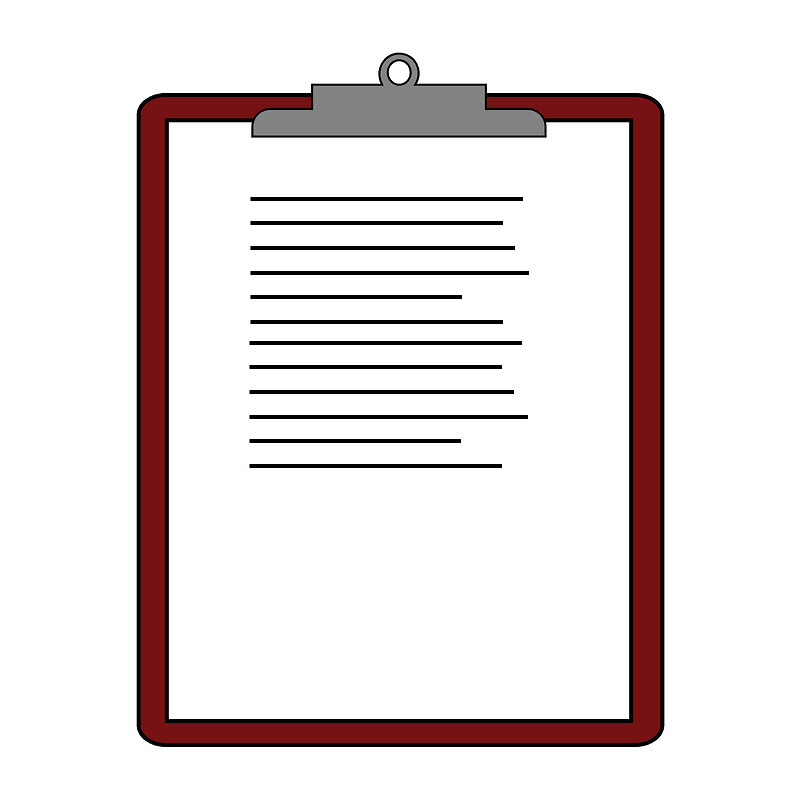 Clipboard report