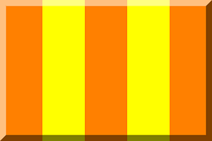 600px pentasection vertical HEX-FF8000 HEX-FFFF00 HEX-FF8000 HEX-FFFF00 HEX-FF8000