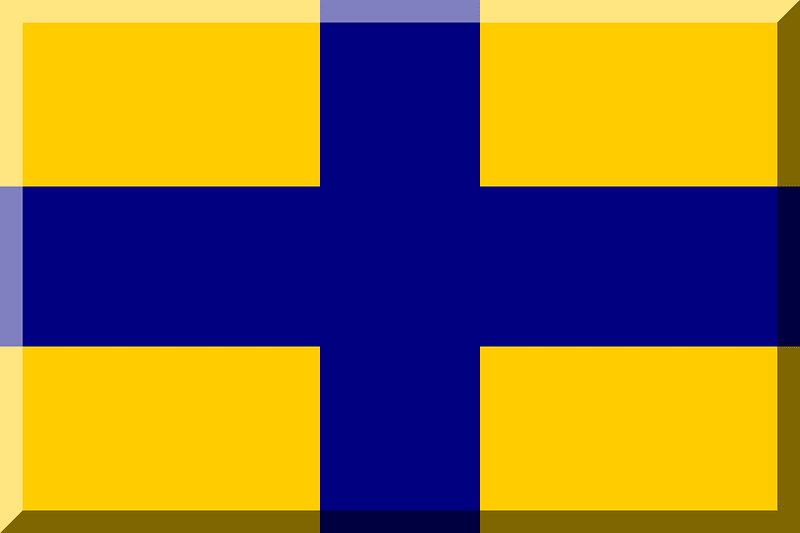 600px HEX-FFCC00 with Latin cross HEX-000080