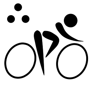 Triathlon pictogram (cycling only)