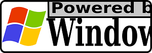 Webpage icon-powered by windows