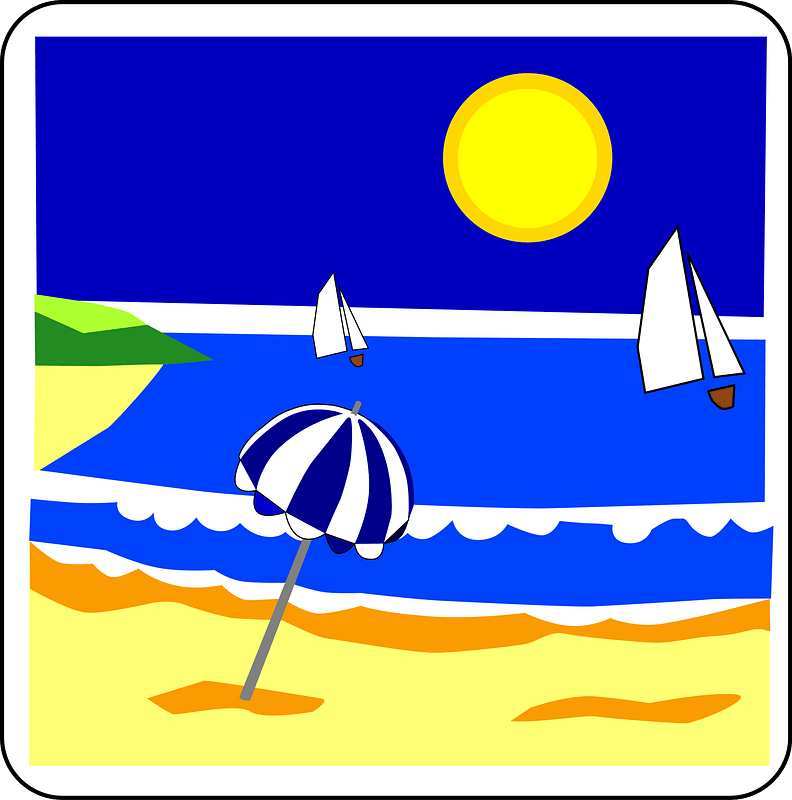 Pictograma playa