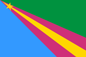 Flag of Zavolzhsk rayon (Ivanovo oblast)