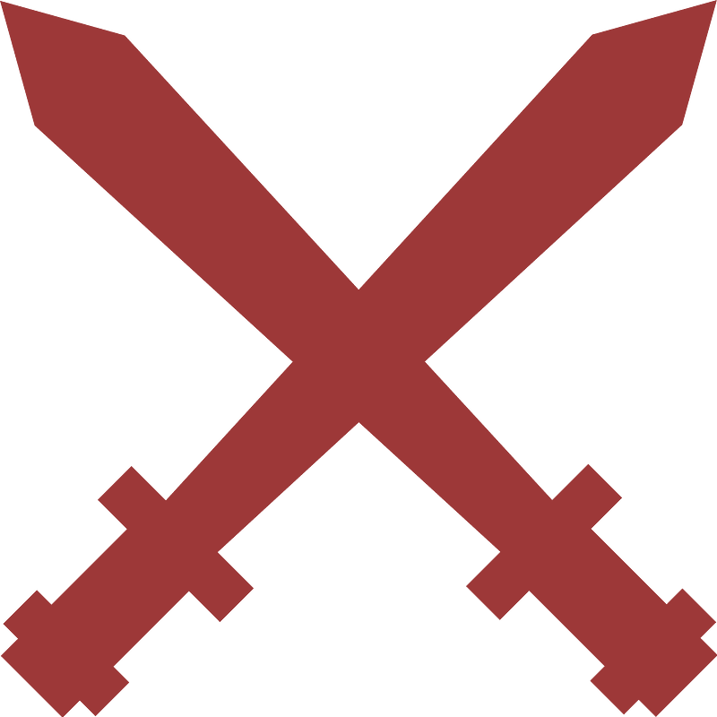 Battle icon gladii red