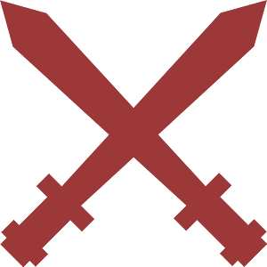 Battle icon gladii red