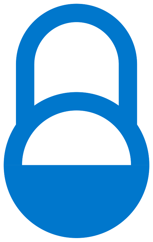 Timed-access lock blue