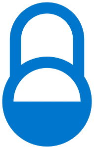 Timed-access lock blue
