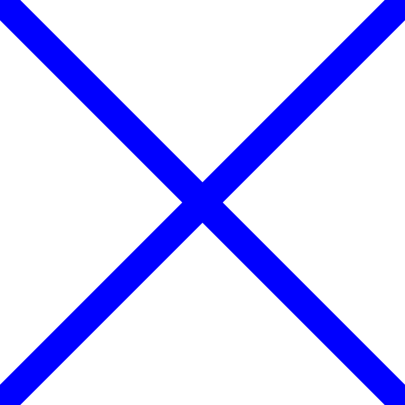 MarkeKreuzBlau