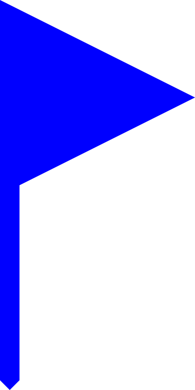 MarkeFahneRechtsBlau