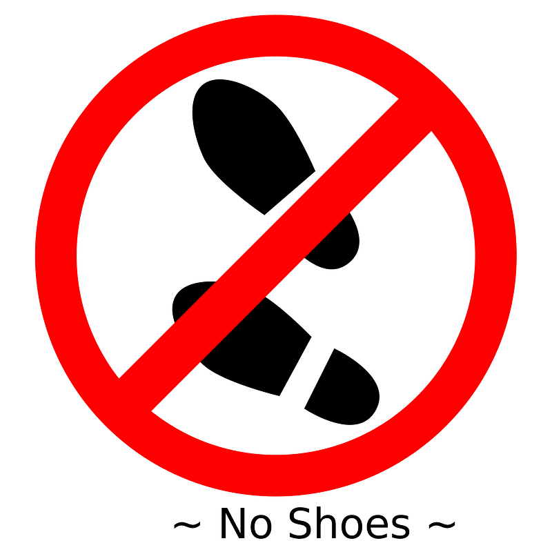 No Shoes