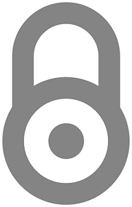 Closed Access logo white