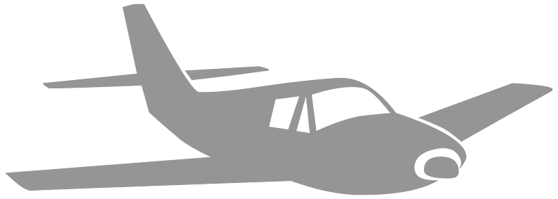 Airplane Silhouette R