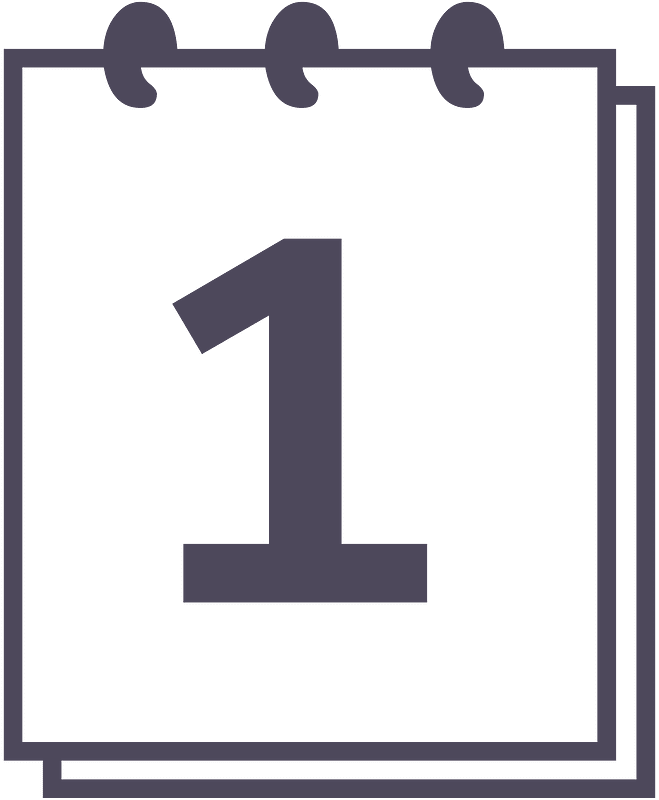 Calendar Silhouette