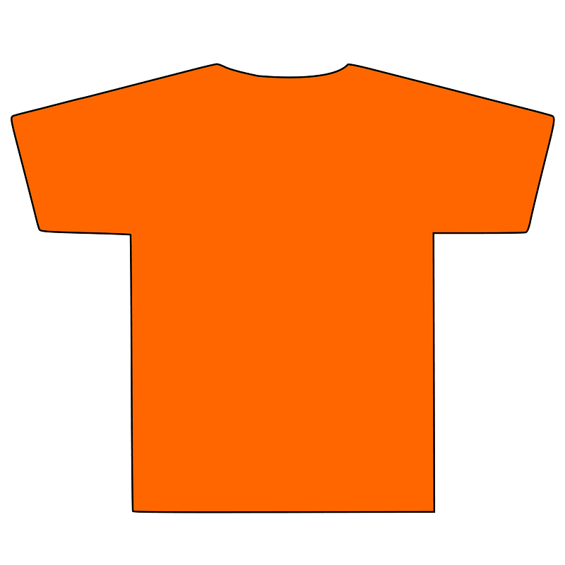 T-shirt silhouette