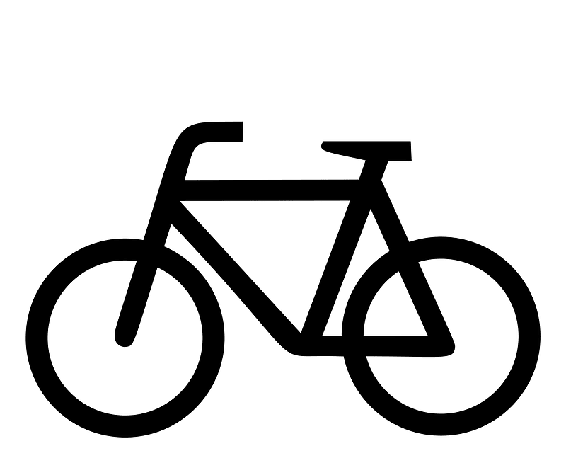 Fahrrad aus Zusatzzeichen 1000-32