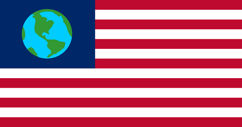 Futurama flag of Earth