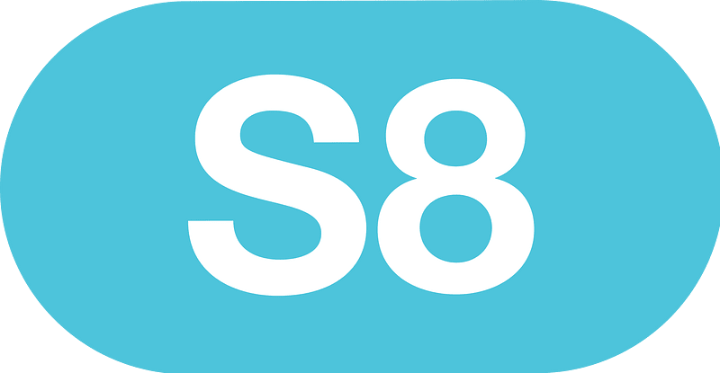 FGCBarcelona S8 Logo