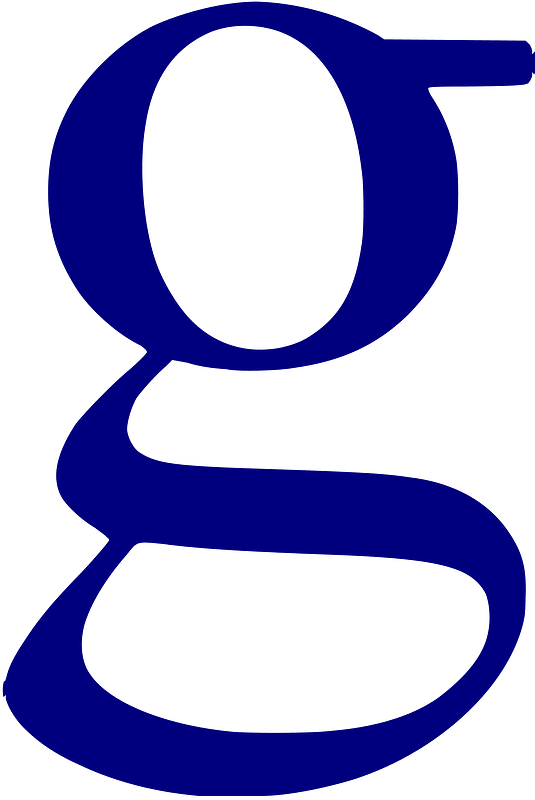 Lowercase "g" in Times New Roman