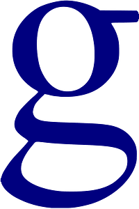 Lowercase "g" in Times New Roman