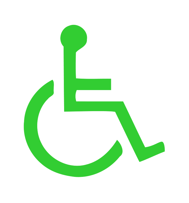 Wheelchair symbol mailto 02