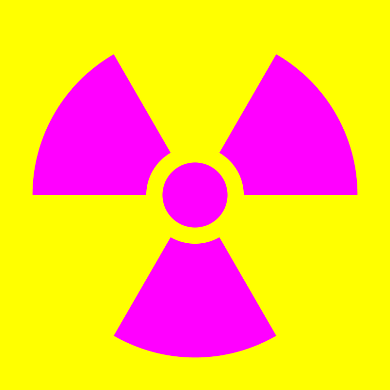 Radiation warning symbol-US