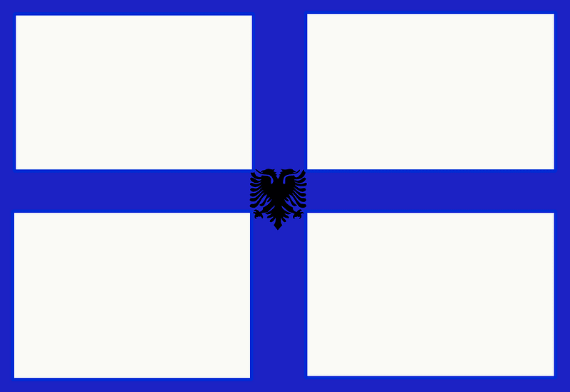 Bandera Grecs d'Albània