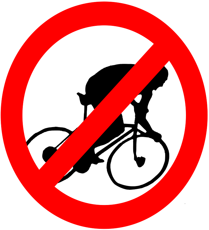 Prohibited bikes