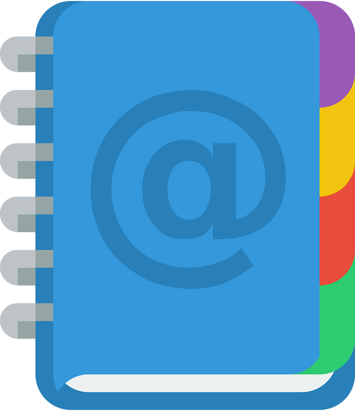 Blue phone book