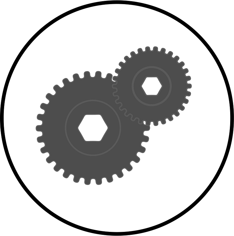 Two cogs