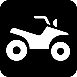All-terrain trail black