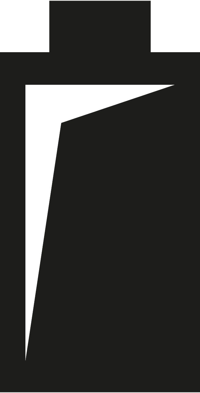 Black corner battery