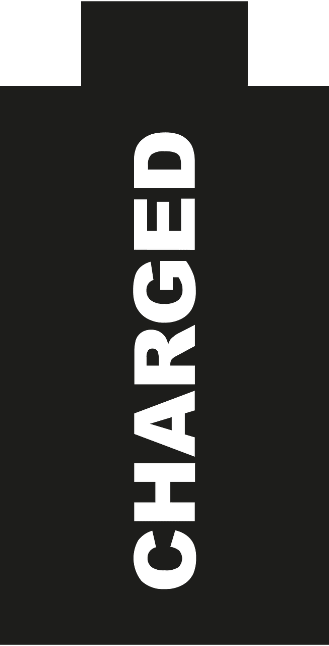 Charged battery