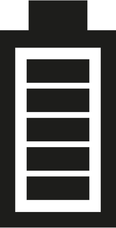 Completely full battery
