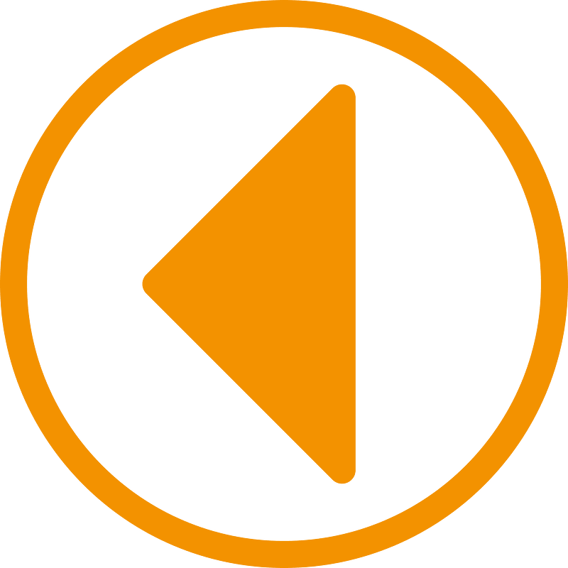 Orange and white left