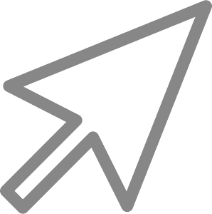 White and grey cursor