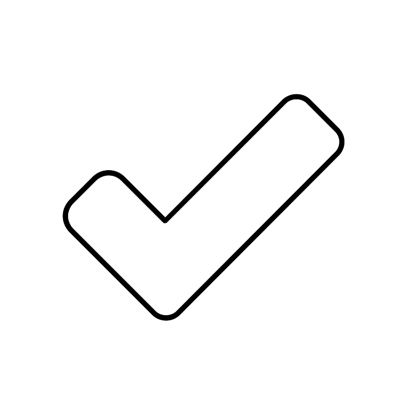 Check Mark (89380) - The Noun Project