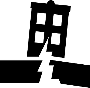 Earthquake House Icons