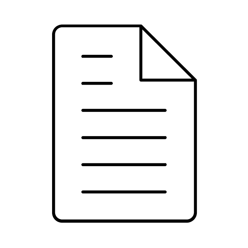 Document (89366) - The Noun Project
