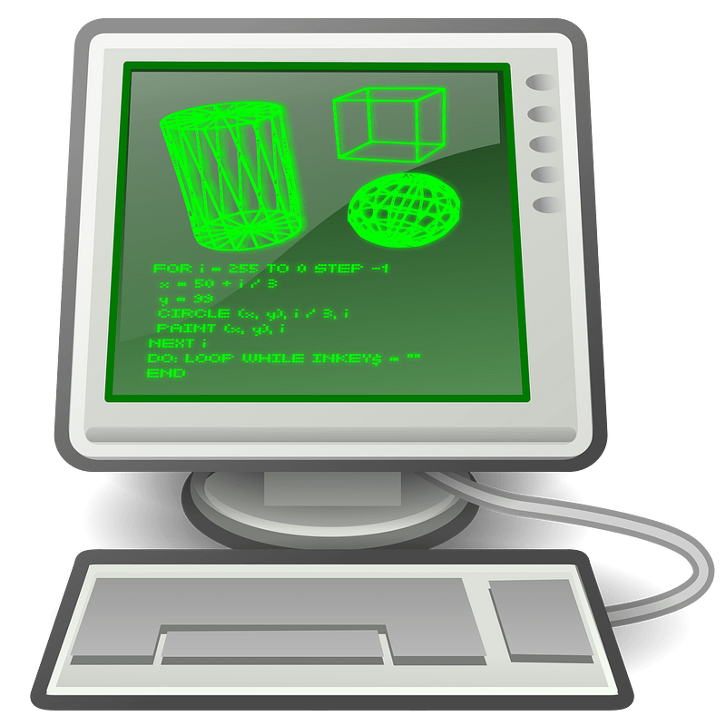 Computer Green Basic