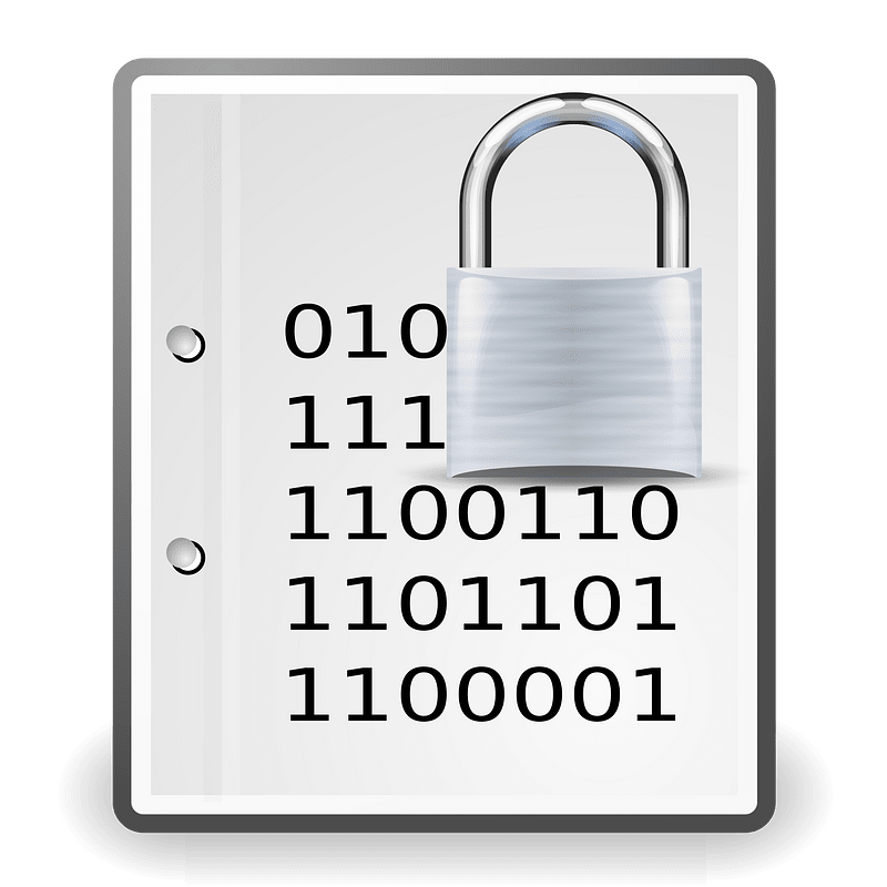 Encrypted Document Silver