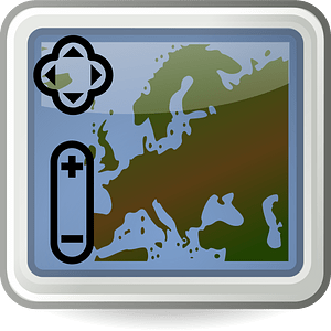 Tango Style Map Application Icon